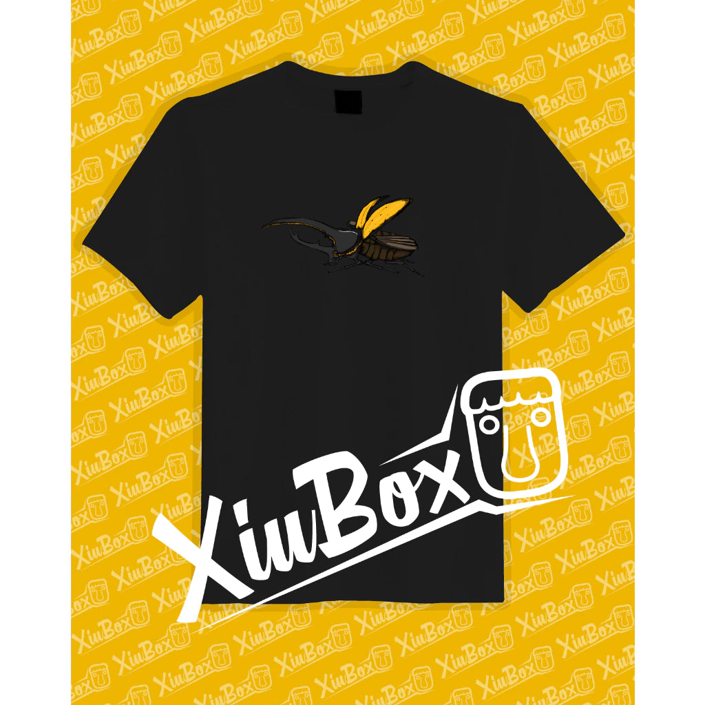 ヘラクレスオオカブト 親子コーデ・イベント用ユニセックスTシャツ｜台湾デザイン・日本制作発送｜即納・送料無料