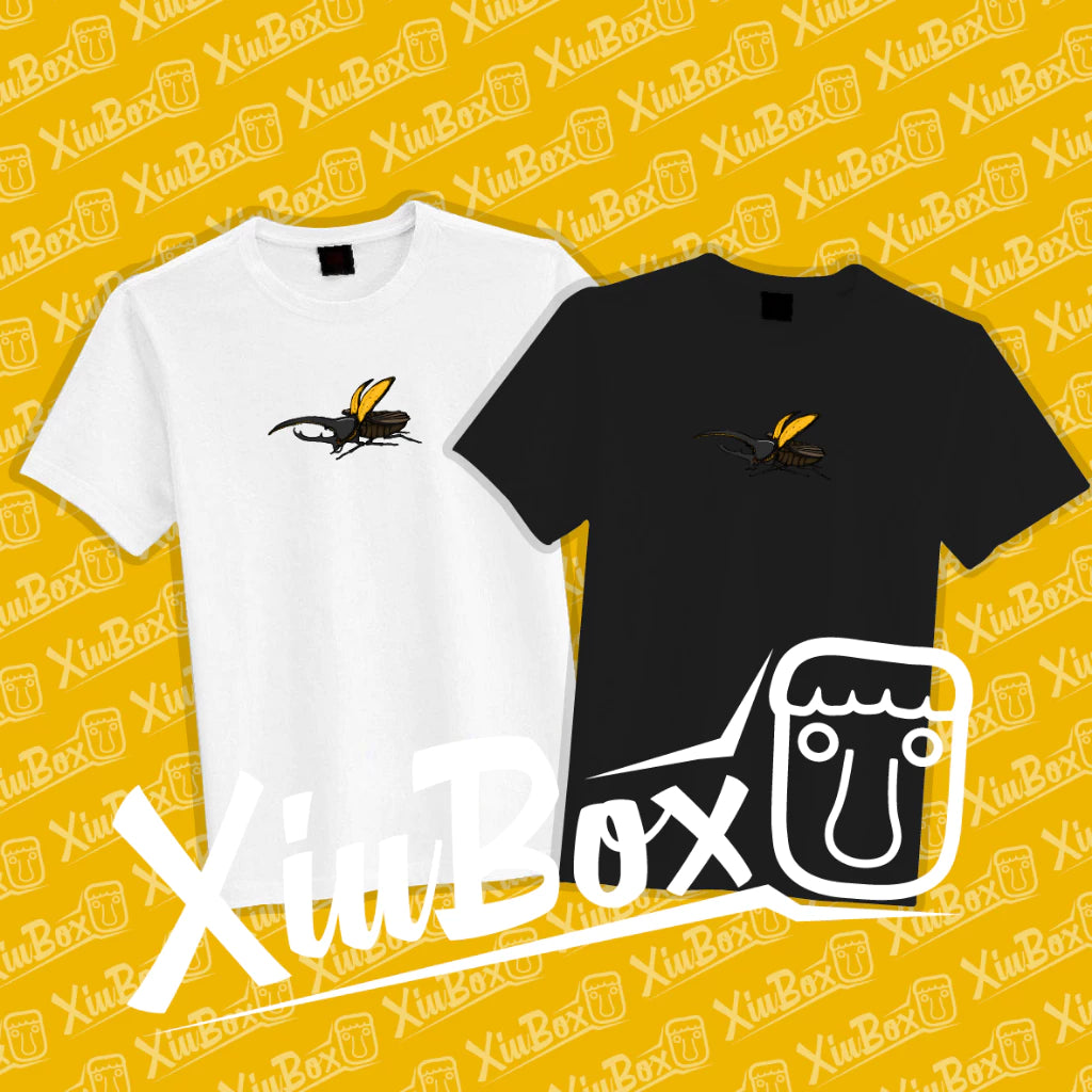 ヘラクレスオオカブト 親子コーデ・イベント用ユニセックスTシャツ｜台湾デザイン・日本制作発送｜即納・送料無料